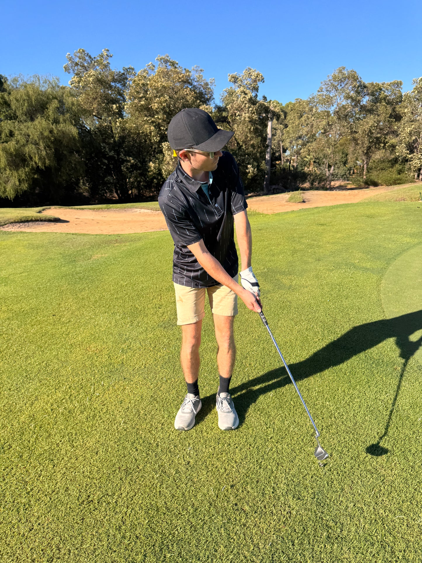 2Mulligans Pinstripe Polo