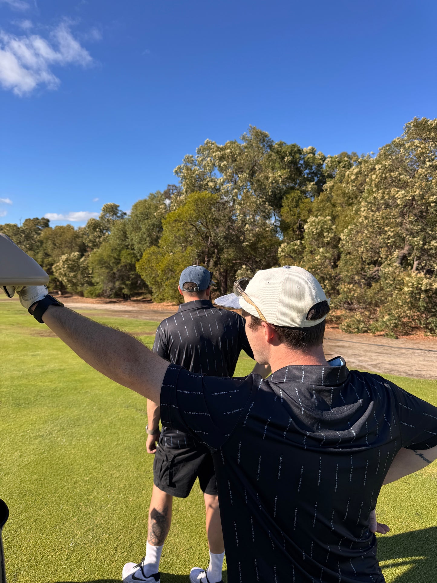 2Mulligans Pinstripe Polo