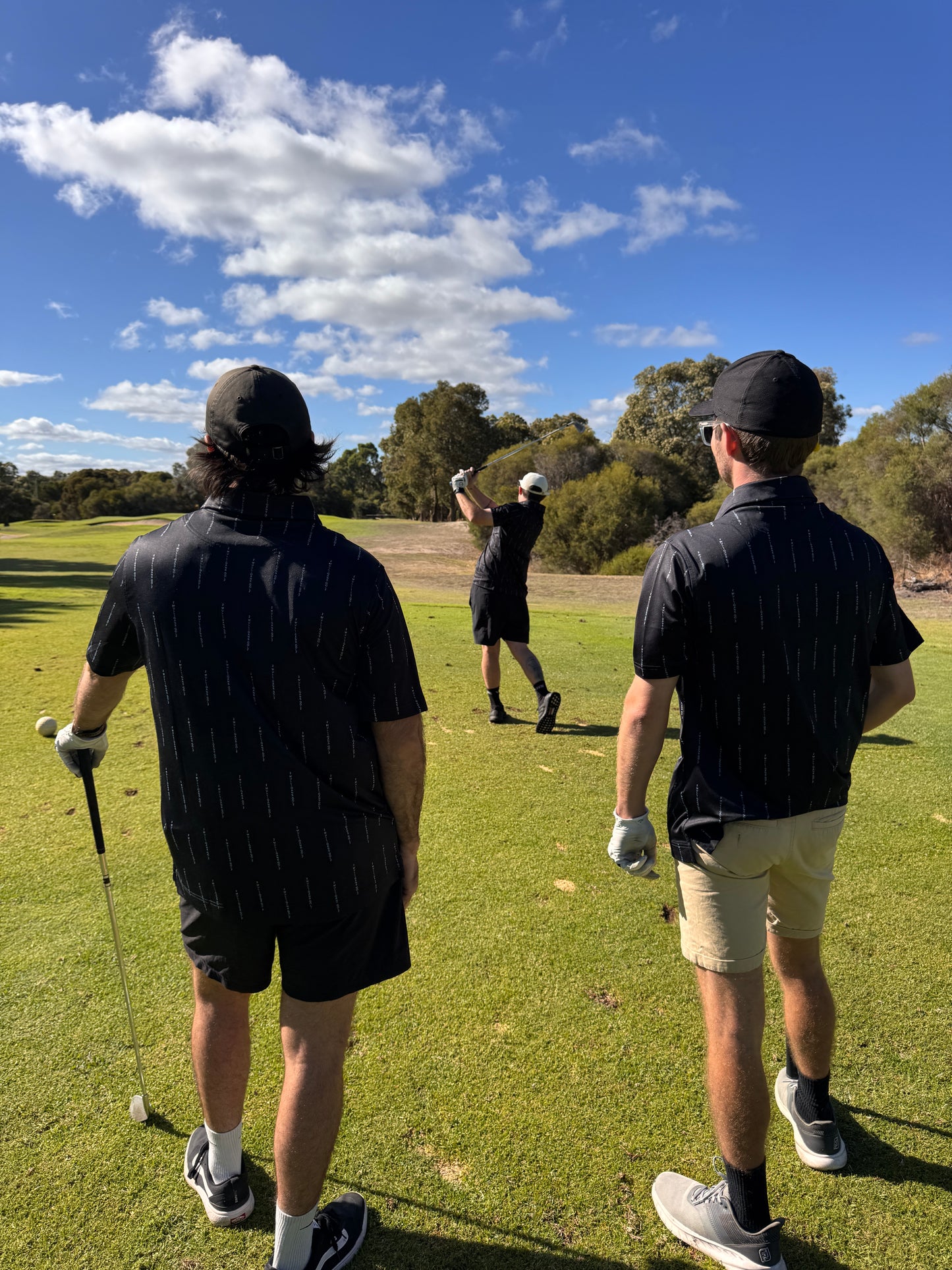 2Mulligans Pinstripe Polo