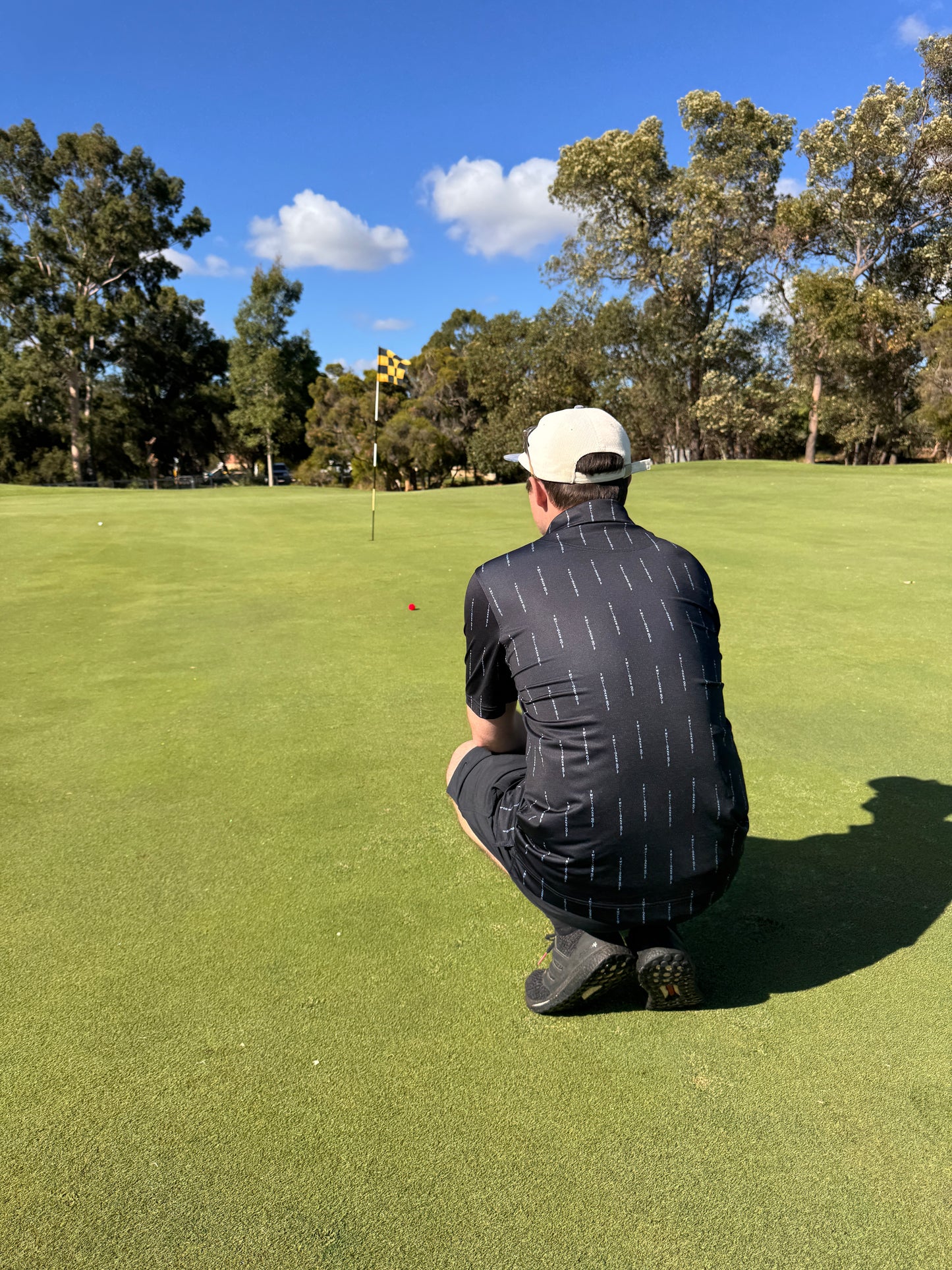 2Mulligans Pinstripe Polo